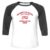 Unisex 3/4 Baseball Tee