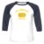 Unisex 3/4 Baseball Tee