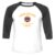 Unisex 3/4 Baseball Tee